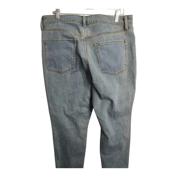 Old Navy Plus Size O.G. Straight‎ High Rise Ankle Casual Preppy Vacation Jean 14 - Picture 4 of 7